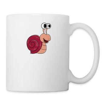 You Think Im Cute You Should See My Snail - Mug - white - Right