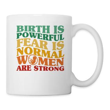 Sage-femme LD Travail Obstétricien Cadeau - Mug blanc - blanc - Droite