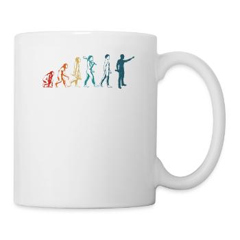 Funny Engineer Evolution Mechanical Engineering - Mug - white - Right