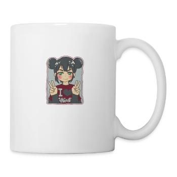 Just A Boy Who Loves Anime - Tasse - Weiß - Rechts