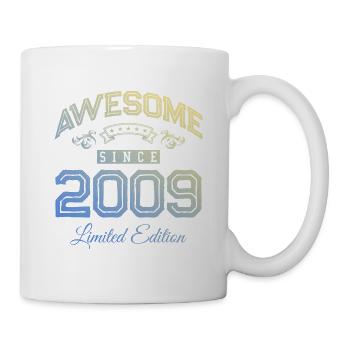 2009 awesome since - Mug - white - Right