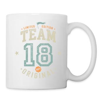 Team 18 - 100% Original / Limited Edition - Mug - white - Right