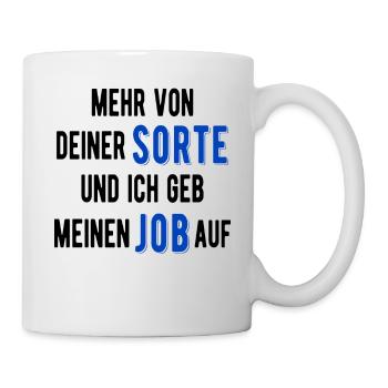 Fahrschule Fahrlehrer Lehrerin - Tasse - Weiß - Rechts