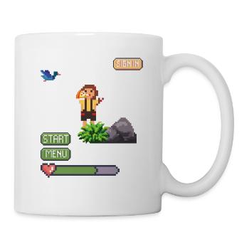 Gaming - Tasse - Weiß - Rechts