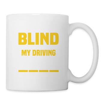 Je suis légalement aveugle aveugle Canne de cécité - Mug blanc - blanc - Droite