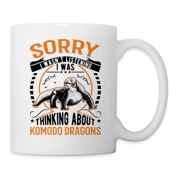 Komodo dragon Komodo dragon monitor Komodo dragon Komodo dragon - Mug - white - Right