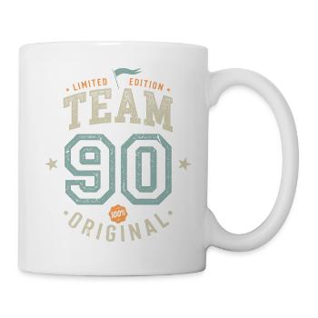 Team 90 - 100% Original / Limited Edition - Mug - white - Right