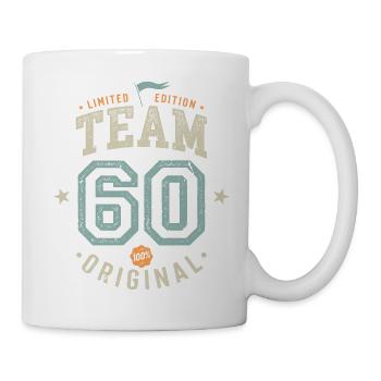 Team 60 - 100% Original / Limited Edition - Mug - white - Right