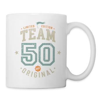 Team 50 - 100% Original / Limited Edition - Mug - white - Right