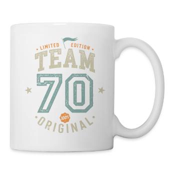 Team 70 - 100% Original / Limited Edition - Mug - white - Right