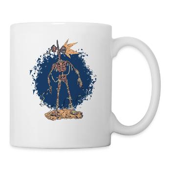 Scary gruselige Mumie Skelett Scary gruselige Mumi - Tasse - Weiß - Rechts