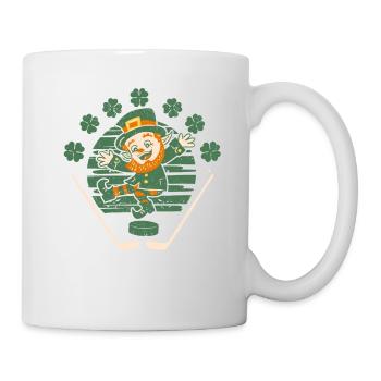 Kobold Hockey sur gazon Hockey sur gazon Drôle St Patrick’s Day - Mug blanc - blanc - Droite