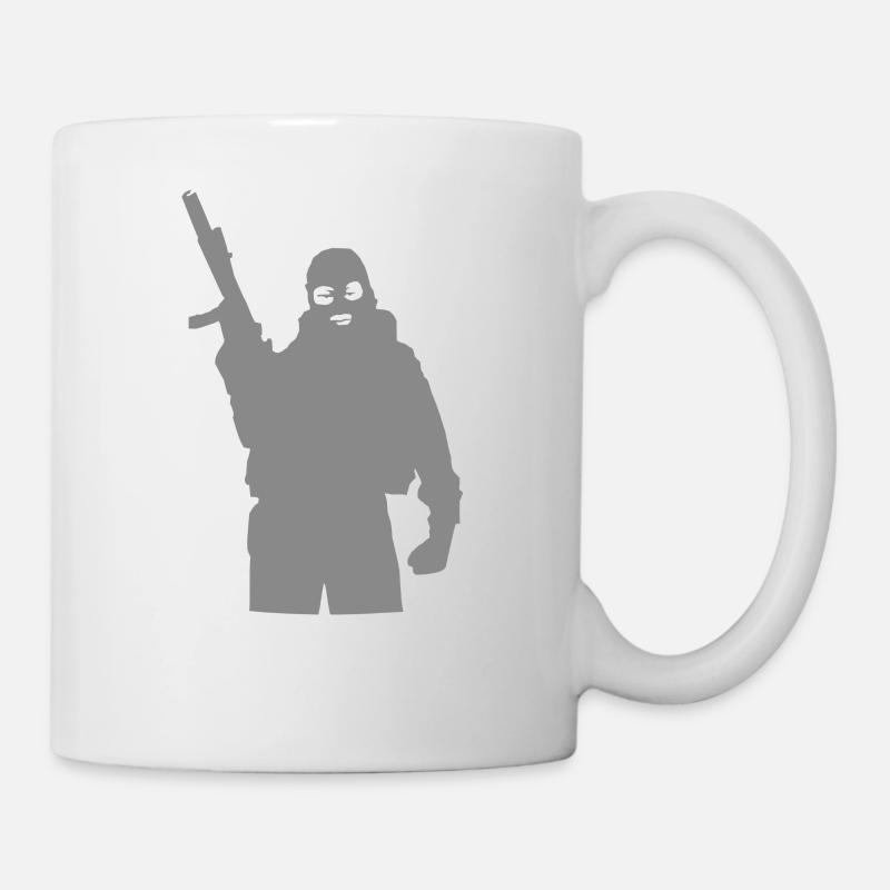 Intrépide - Mug blanc - blanc