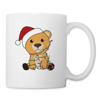 Ours Noël Animaux d’hiver Ours - Mug blanc - blanc - Droite