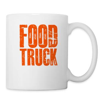 Food Truck Gangster - Tasse - Weiß - Rechts
