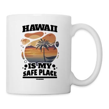 Hawaii - Tasse - Weiß - Rechts