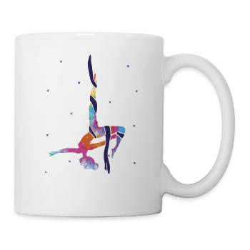 Aerial Silk Akrobatik Circus Aerialist - Tasse - Weiß - Rechts