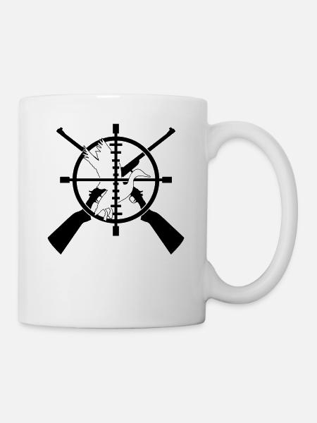 Entenjagd Entenjäger - Tasse - Weiß
