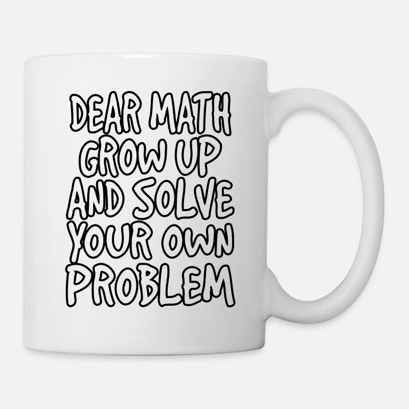 Funny Math Joke Pun - Mathematics Professor - Mug - white