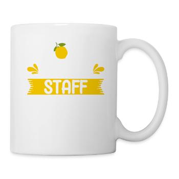 Limonadenstand Zitronensaft Limonade Geschäft - Tasse - Weiß - Rechts