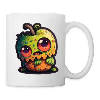 Halloween Sweet Pumpkin Monster - Mug - white - Right