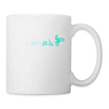 Enduro Moto Supermotard Moto Moto Motocross - Mug blanc - blanc - Droite