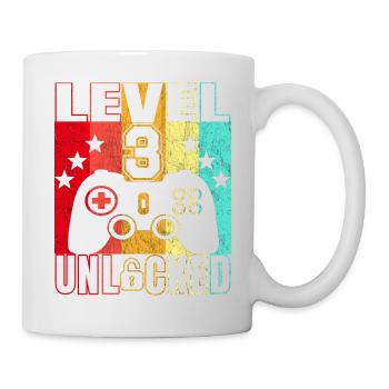 Chemise anniversaire 3 ans Gamer 3. - Mug blanc - blanc - Droite