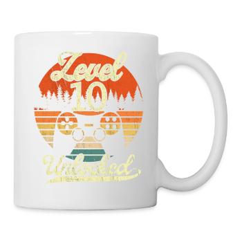 Niveau 10 Hommes Débloqués Hommes Joueurs 10 - Mug blanc - blanc - Droite