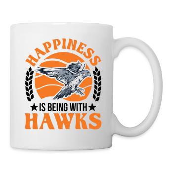 Falke Glück Falkner Kestrel Falknerei Falkner - Mug - white - Right