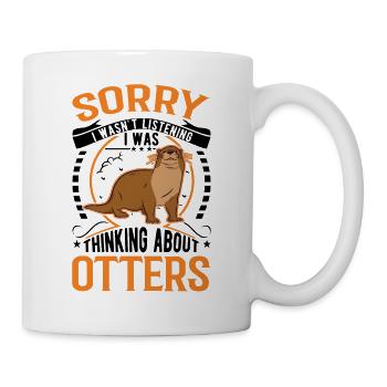 Loutre Cadeau Loutre Loutre Loutre Loutre de mer - Mug blanc - blanc - Droite