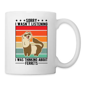 Ferret lover Ferret Gift - Mug - white - Right