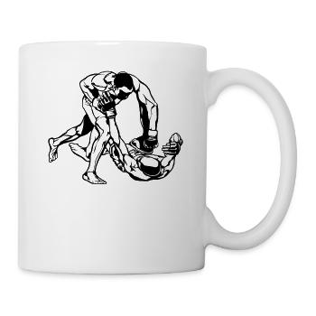 MMA Gemischte Kampfsportarten - Tasse - Weiß - Rechts