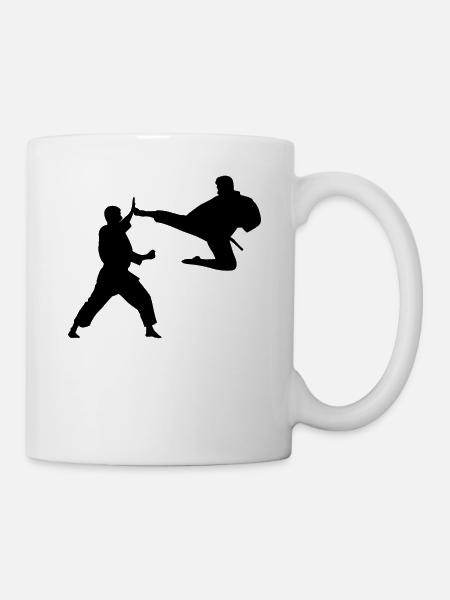 Karate MMA - Tasse - Weiß