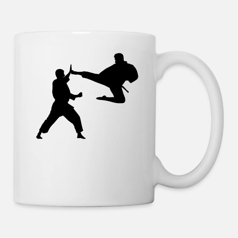 Karate MMA - Tasse - Weiß