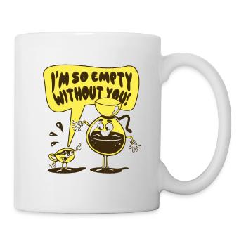 Coffee Coffee Bean Gift Coffee Cup Caffeine - Mug - white - Right
