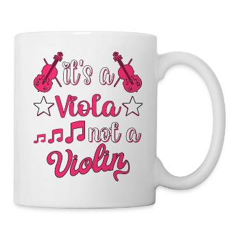 Violin Music Violin Player Musician - Mug - white - Right