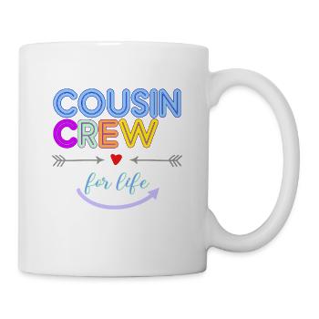 Cousin Crew For Life Funny Matching Family Reunion - Mug - white - Right