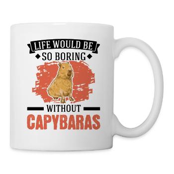 Capybara Gift Capibara capybara - Mug - white - Right