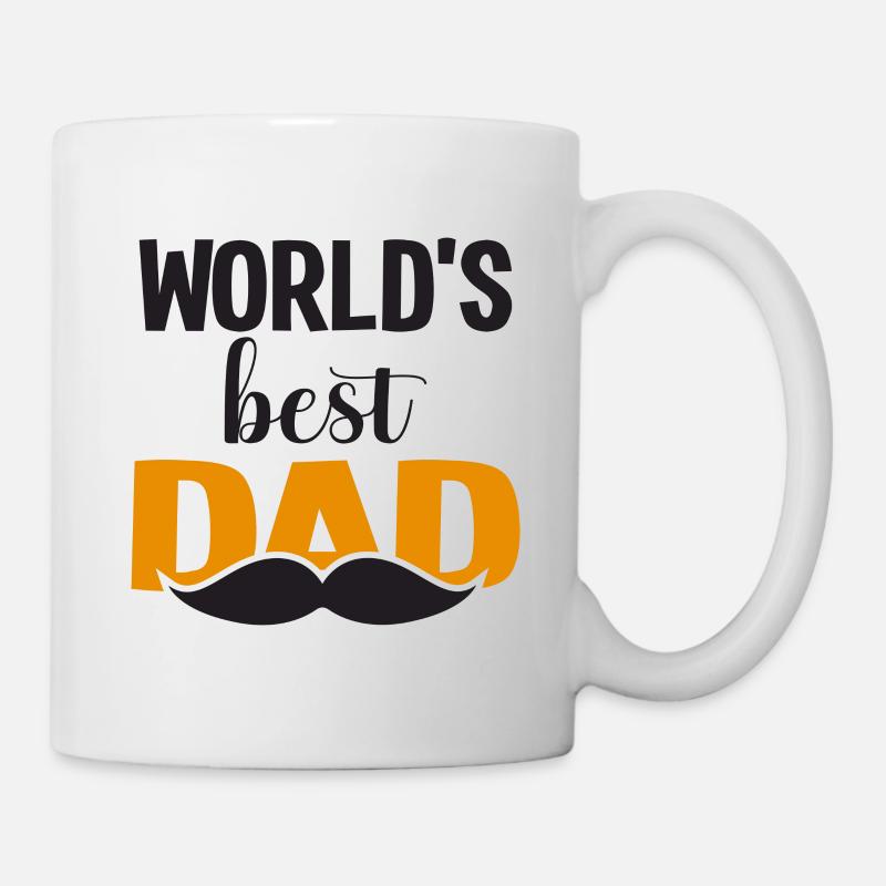 World's Best Dad - Tasse - Weiß