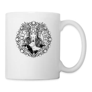 Valkyrie Viking Valhalla Norse mythology - Mug - white - Right