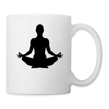 Yoga - Tasse - Weiß - Rechts