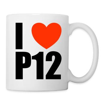 P12 Fichtelberg - Tasse - Weiß - Rechts
