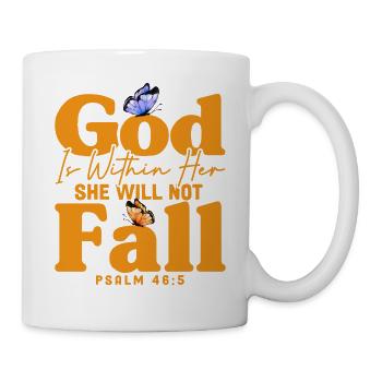 Inspiring Christian Jesus God Gift - Mug - white - Right