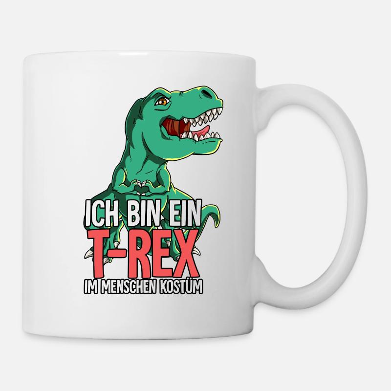 Ich Bin Ein T-rex - Tasse - Weiß