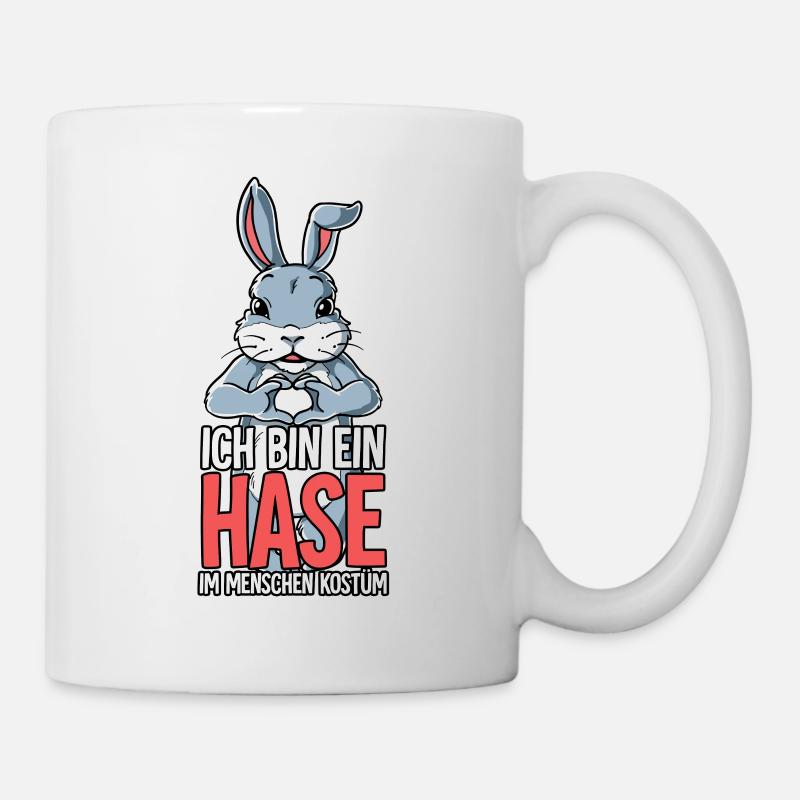 Ich Bin Ein Hase - Tasse - Weiß