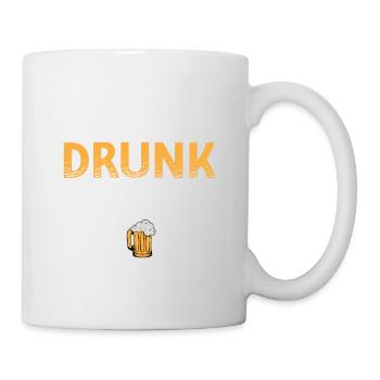 Si j’ai trouvé la bière ivre Retour à la fête de pub drôle - Mug blanc - blanc - Droite
