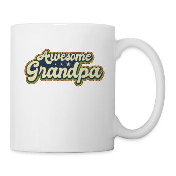 best grandfather Opat, Super Opi, Vintage, Retro - Mug - white - Right