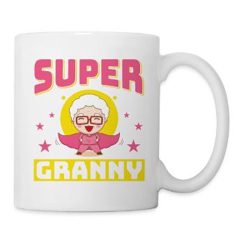 Super Nonna, petite-fille nièce pour la meilleure grand-mère - Mug blanc - blanc - Droite