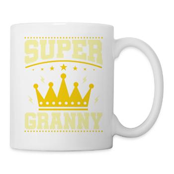 Super Nonna, petite-fille nièce pour la meilleure grand-mère - Mug blanc - blanc - Droite