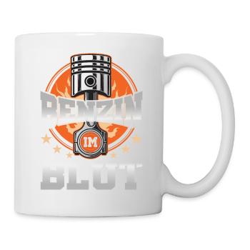 KFZ Mechaniker Auto Tuning, Racing Car, Techniker - Tasse - Weiß - Rechts
